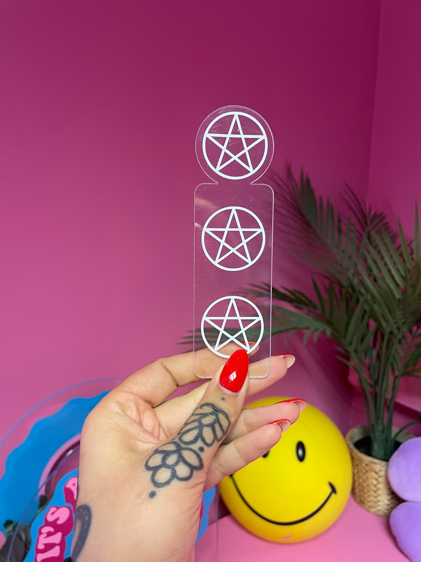 CLEARANCE pentagram bookmark