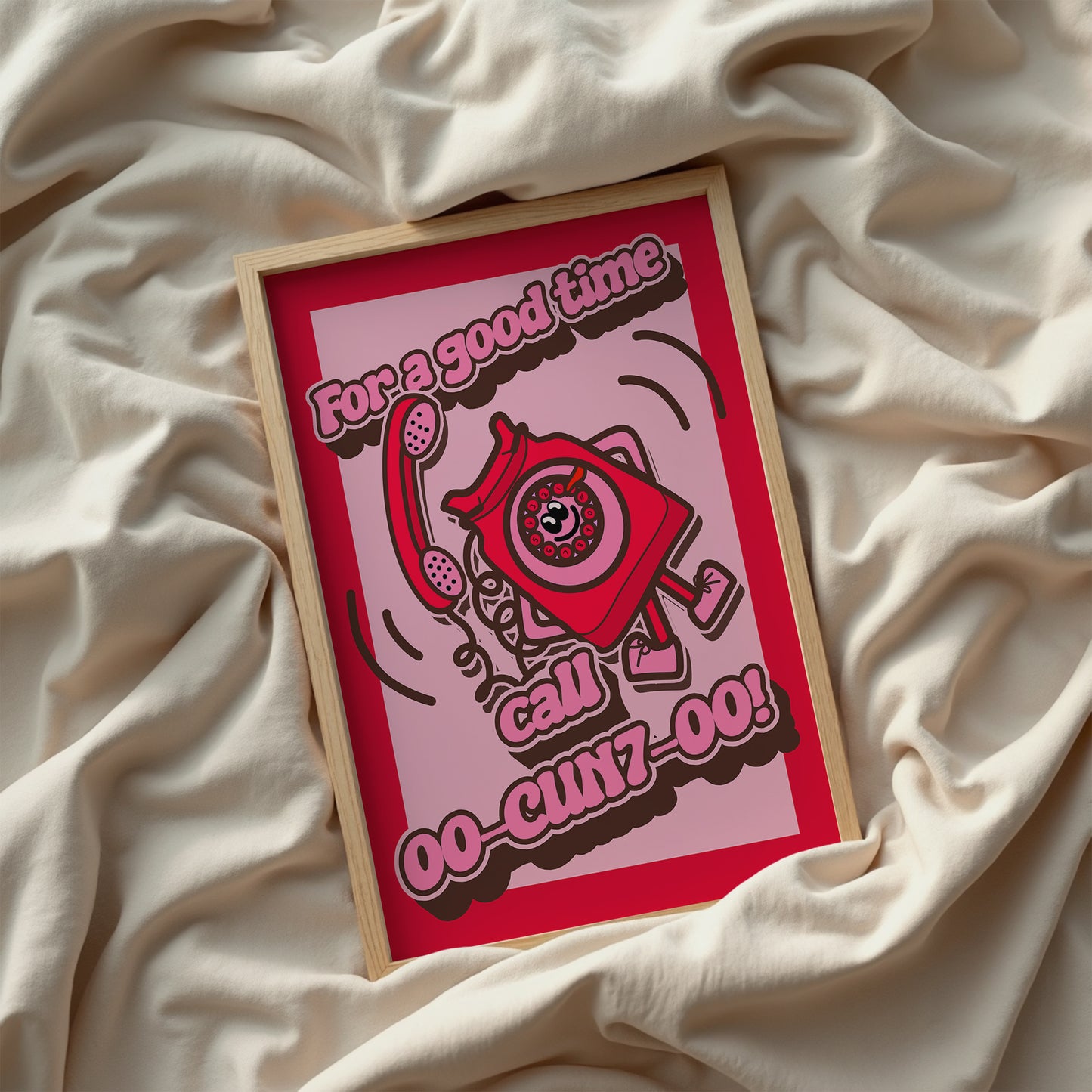 For a good time artwork poster print