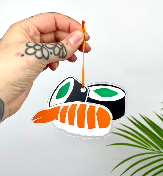 Sushi acrylic home decor charm accessory