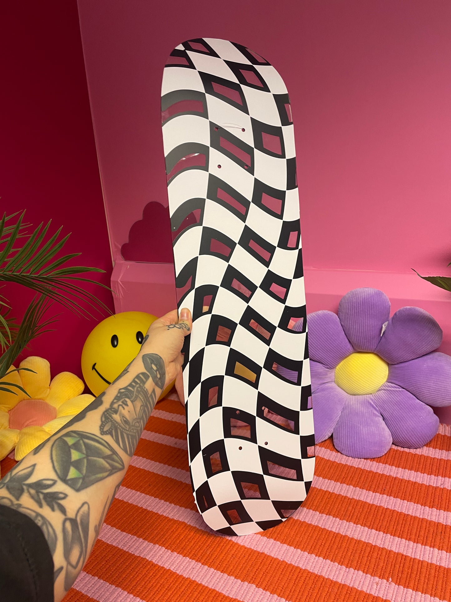 CLEARANCE - checkerboard skateboard deck