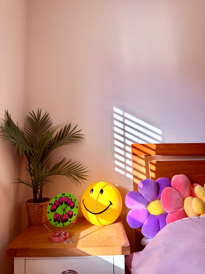 Tattoo time table decorative clock silent movement