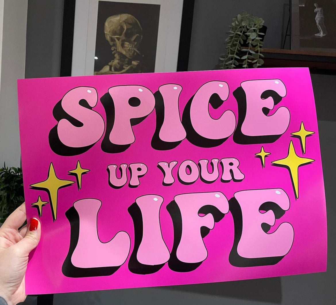 Spice Up Your Life Artwork Poster Print Poster