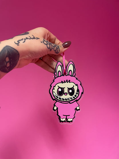 Doll acrylic christmas tree ornament festive decoration decor