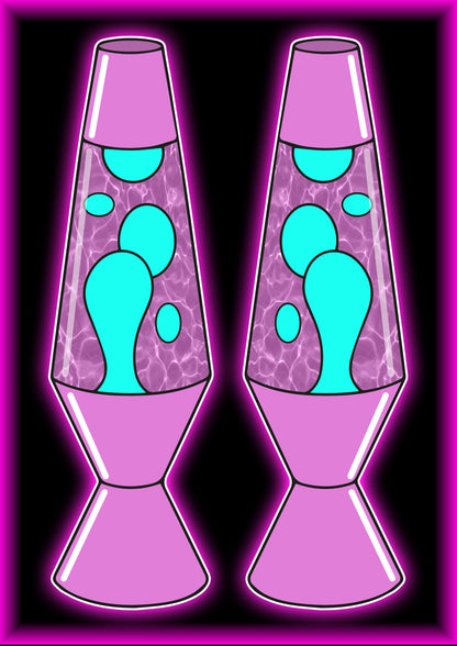 Lava Lamp 1990S 2000S Aesthetic Artwork Poster Print Poster