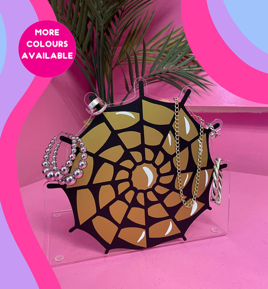 Web tattoo trad flash jewellery stand home decor accessories