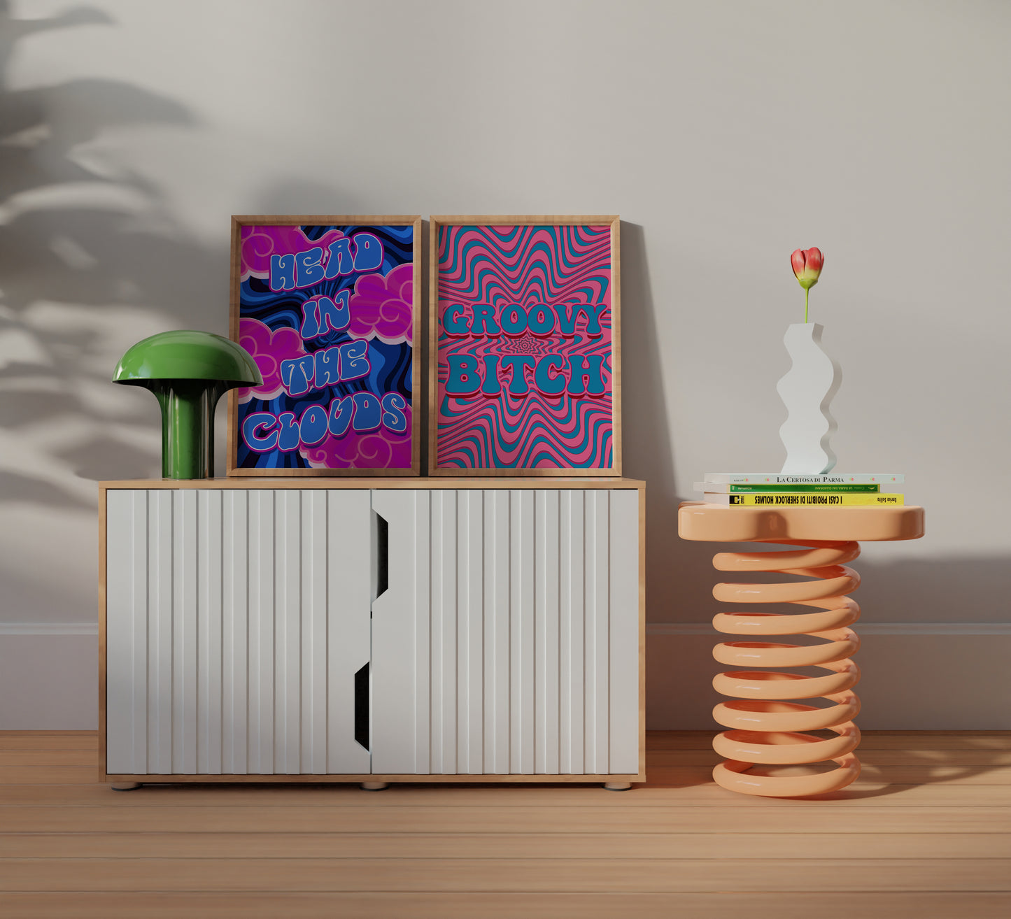 Groovy bitch artwork poster print